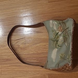 Fossil tropical print handbag shoulder bag